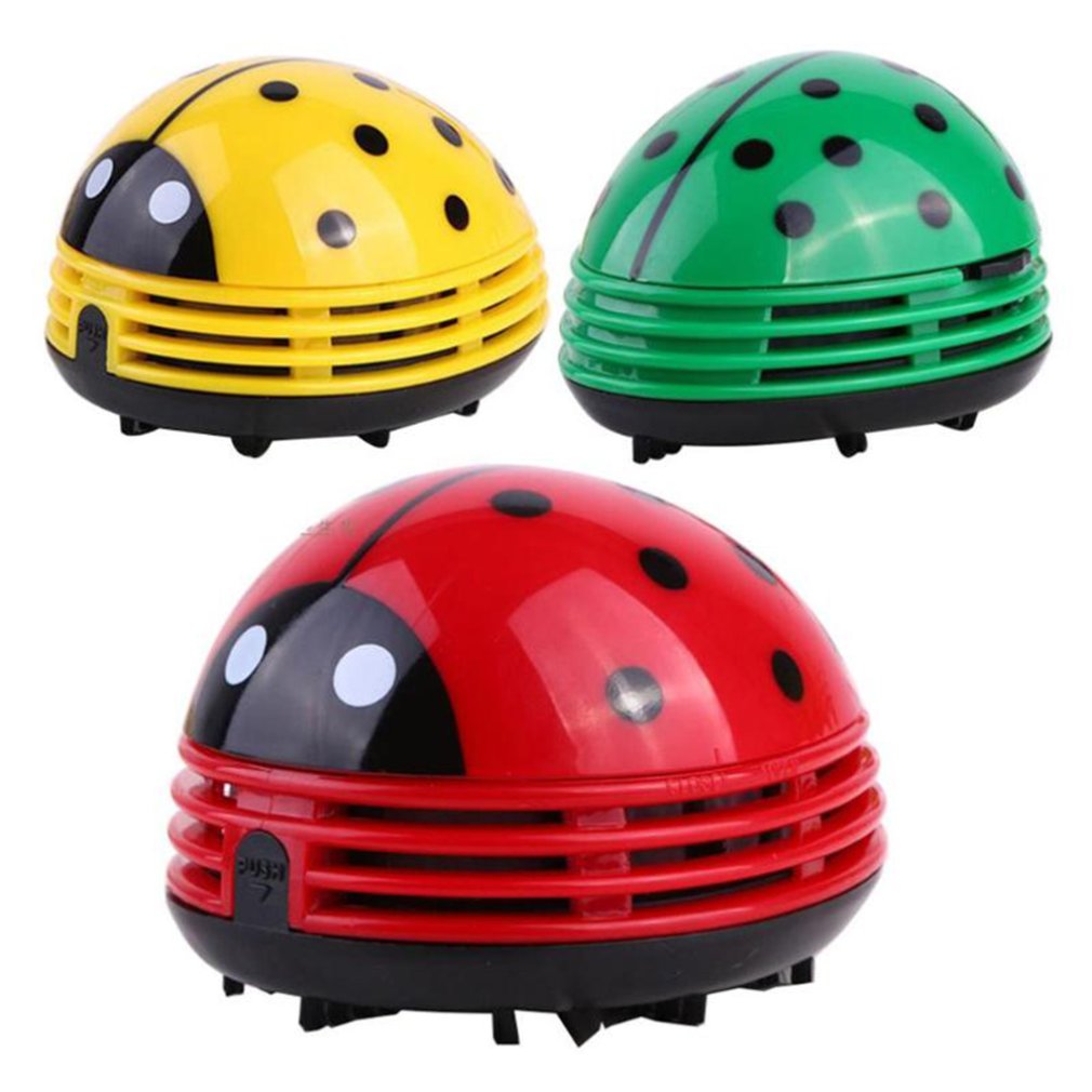 Home Office Hidden Desk - Simpatico coccinella aspirapolvere da tavolo collettore