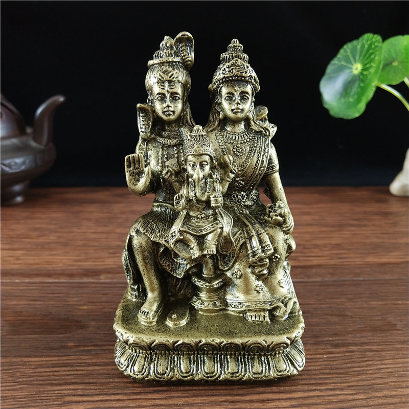 Home Office Feng Shui - Statua di Shiva in Bronzo, Figurina
