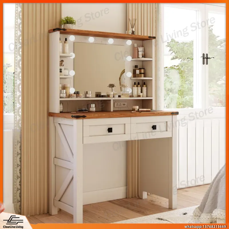 Desk Drawer Small - Piccola scrivania da toeletta in legno