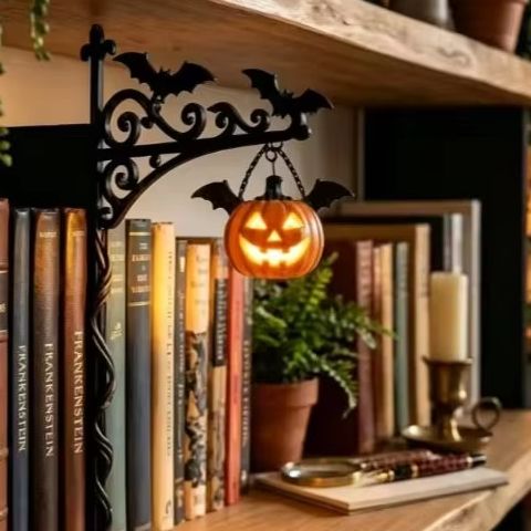 Home Office Bookshelves - Lanterna a Forma di Libreria, Lampada