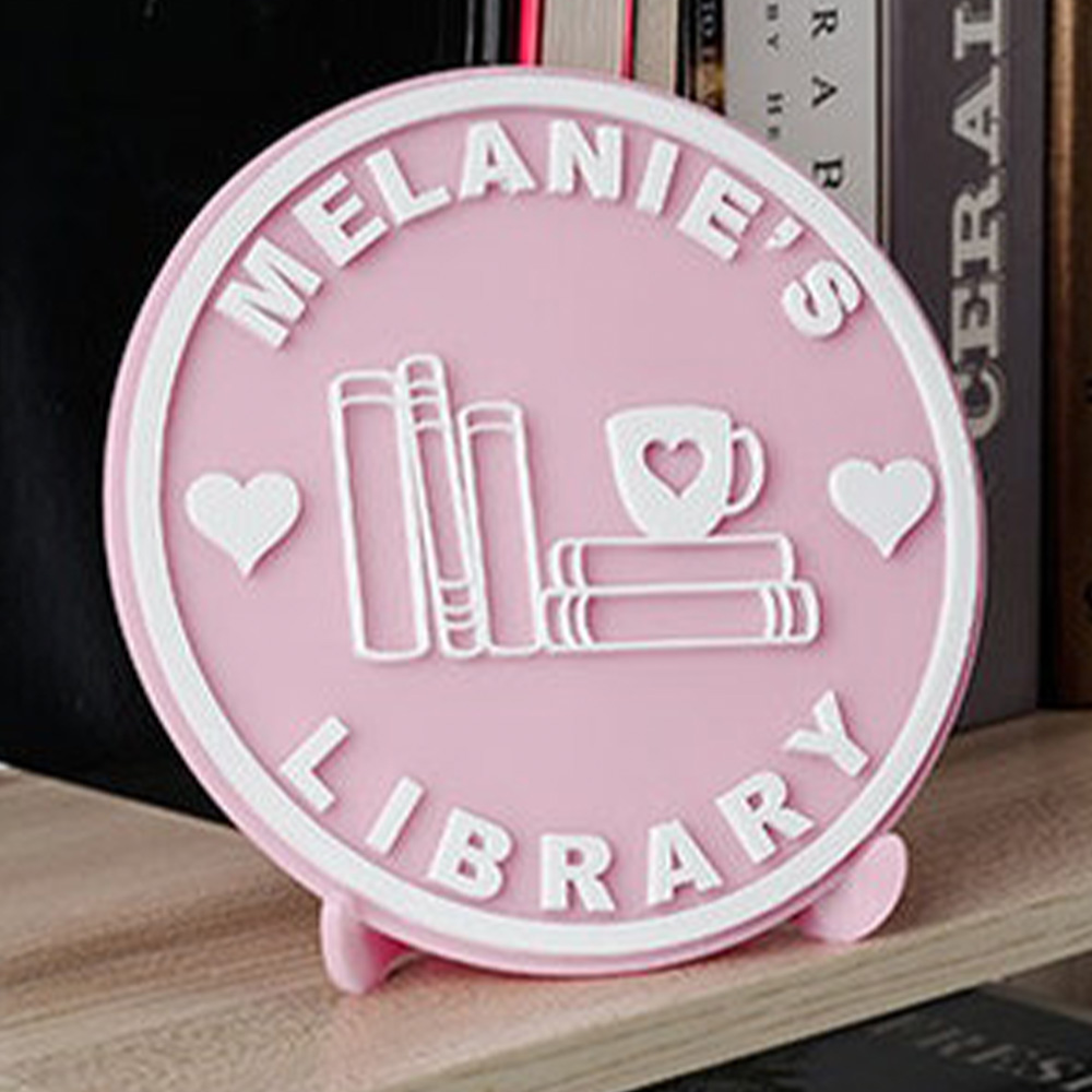 Home Office Bookshelves - Libreria in acrilico personalizzata con staffe