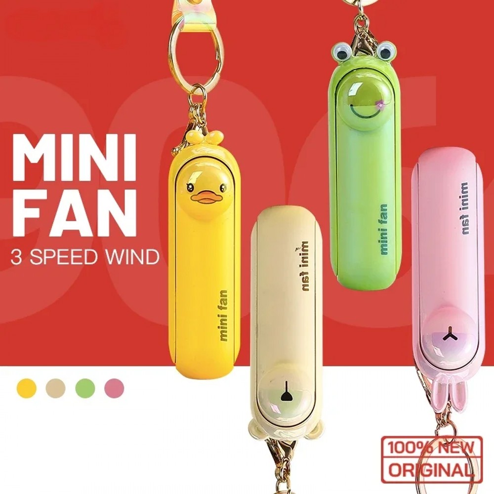 Home Office Hidden Desk - Mini Ventilatore Portatile Carino, Pieghevole, da