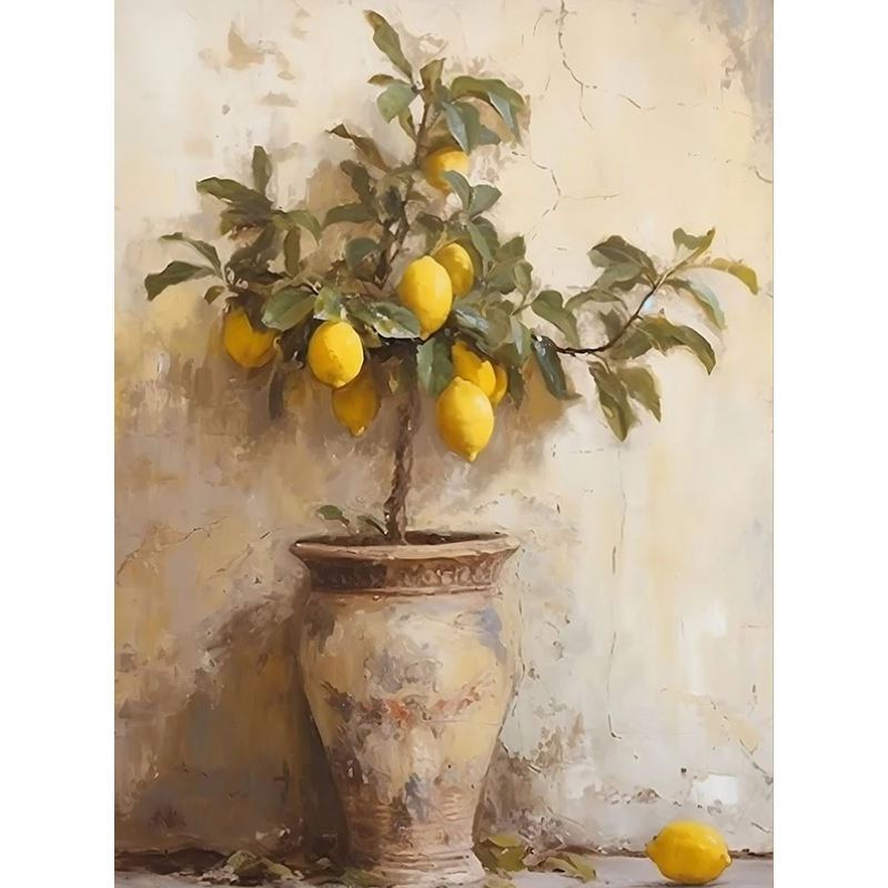 Home Office Gif - Poster su tela 2026 Retro Lemon