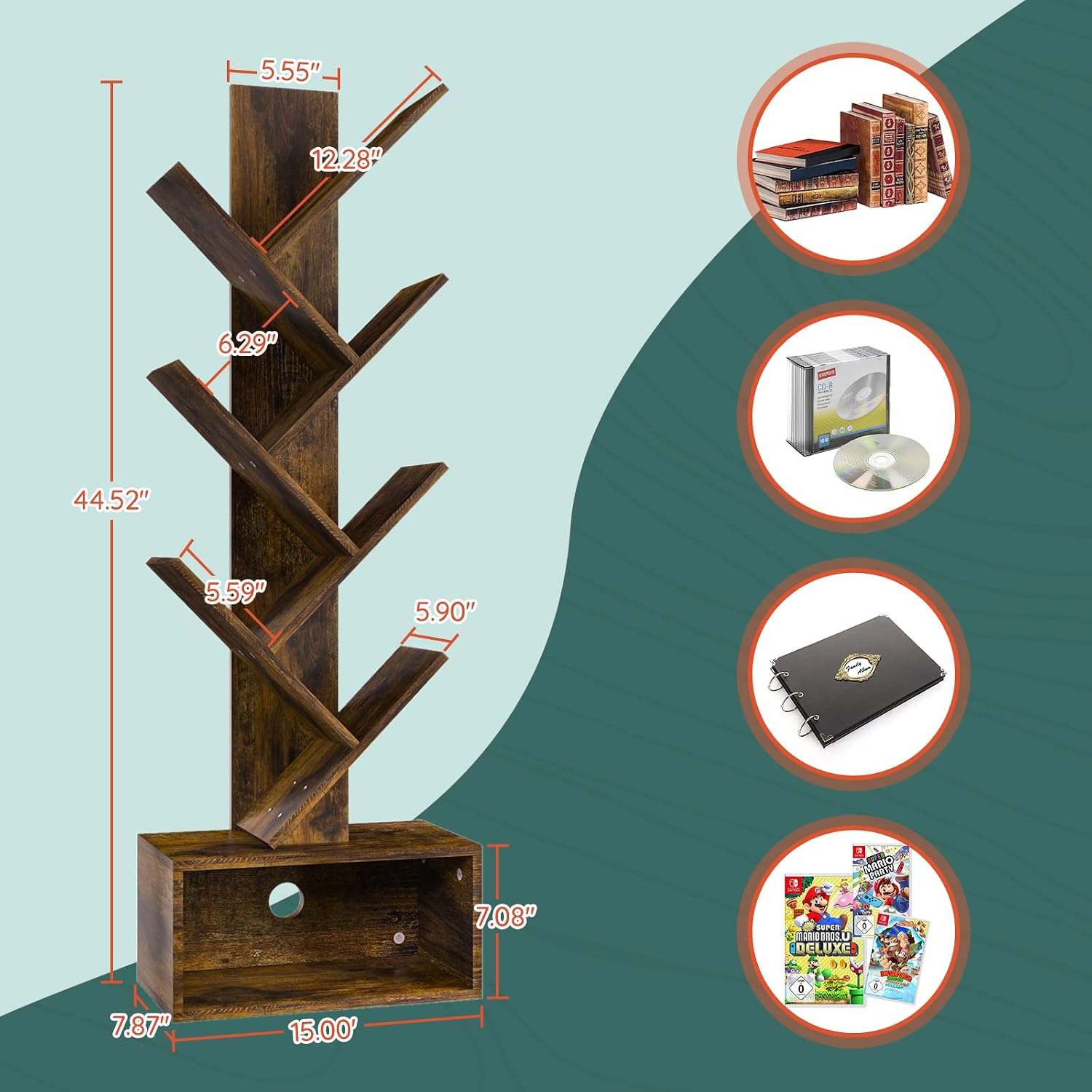 Libreria a Colonna Yoobure Tre - Home Office Bookshelves recensione e prezzo
