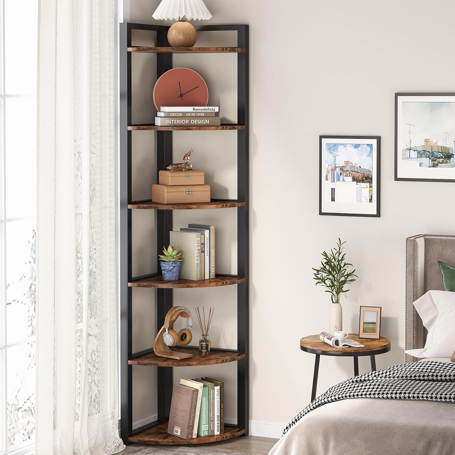 Tribesigns Scaffale Angolare a - Home Office Bookshelves recensione e prezzo