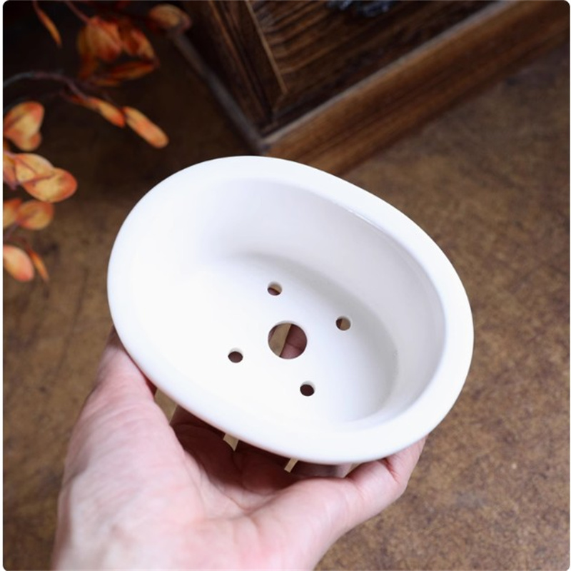 Vaso per bonsai ovale bianco i - Plant Desk Mini recensione e prezzo