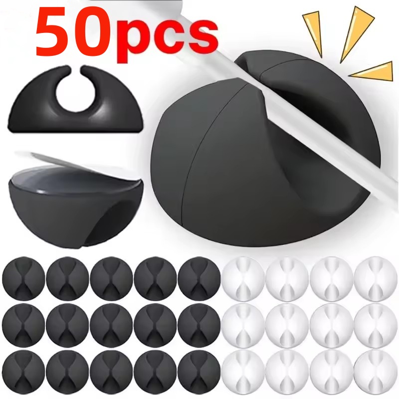 5/50 pz Cavo Clip Avvolgitore  - Home Office Organization recensione e prezzo