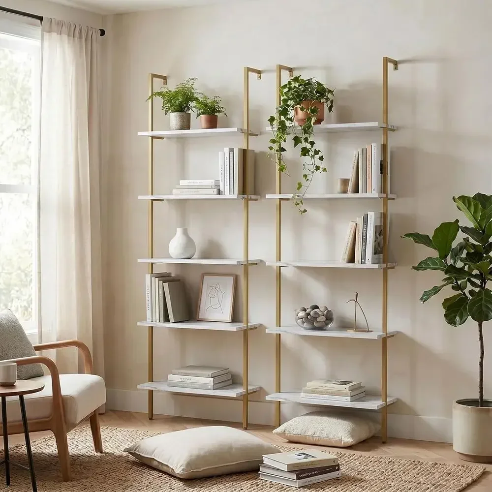 Scaffale a 5 Ripiani in Legno  - Home Office Bookshelves recensione e prezzo
