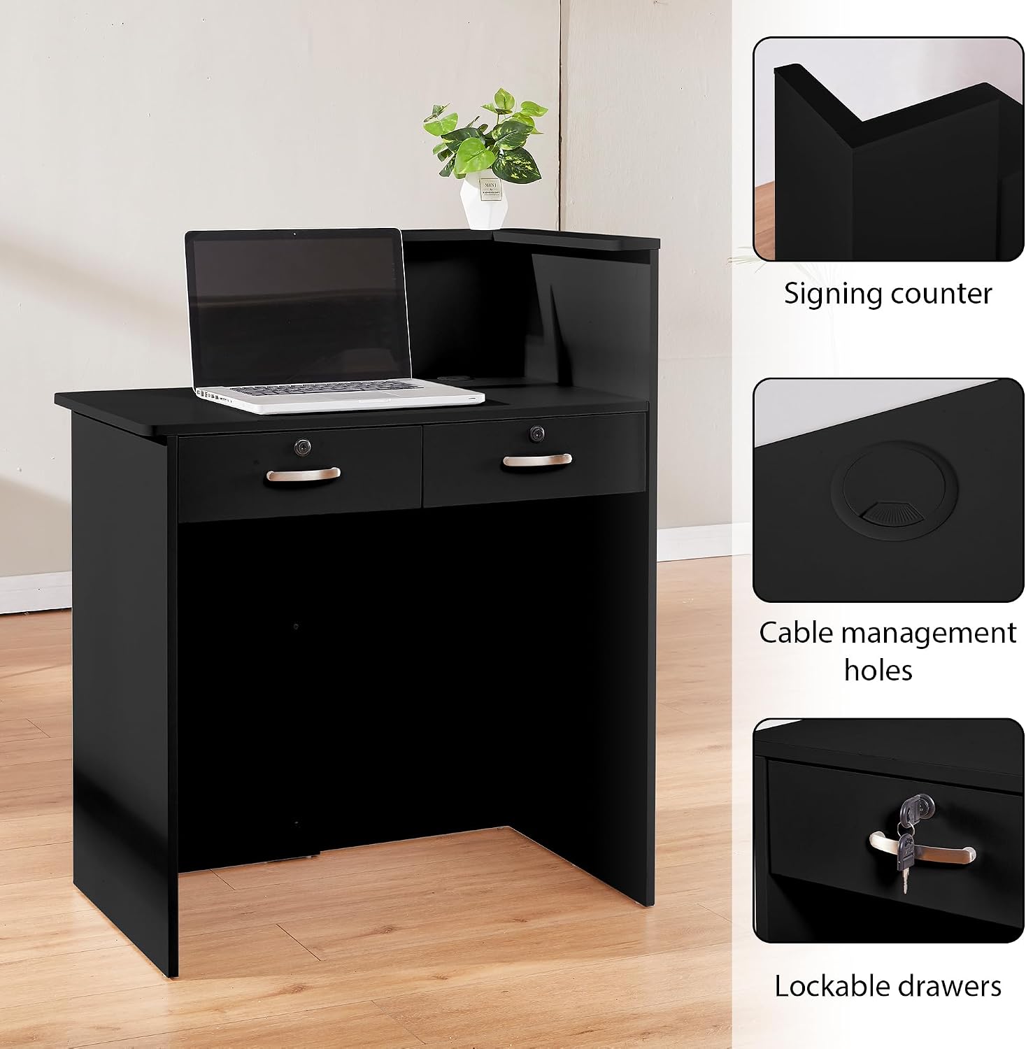 Bancone Reception Compatto con - Desk Drawer Small recensione e prezzo