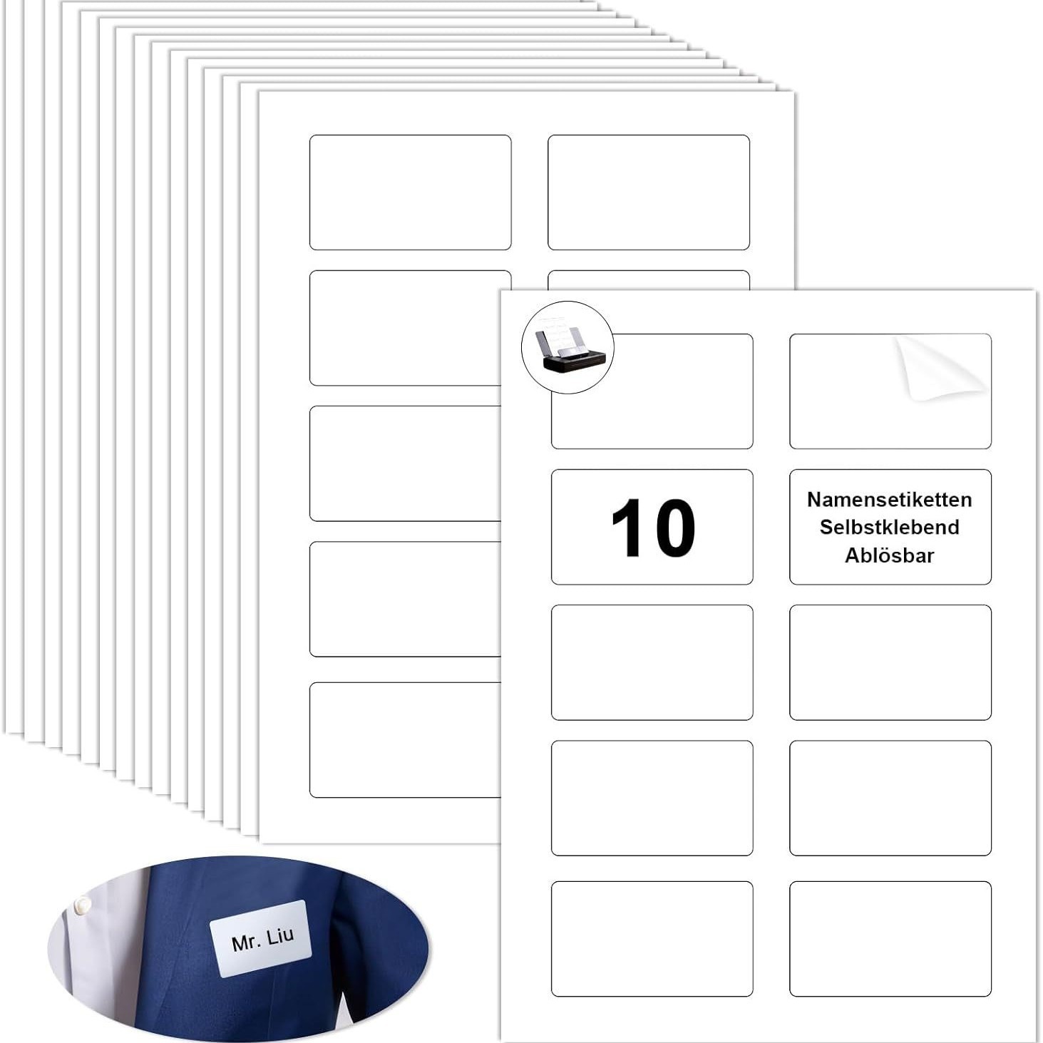 20/80 fogli di carta adesiva A - Home Office Organization recensione e prezzo