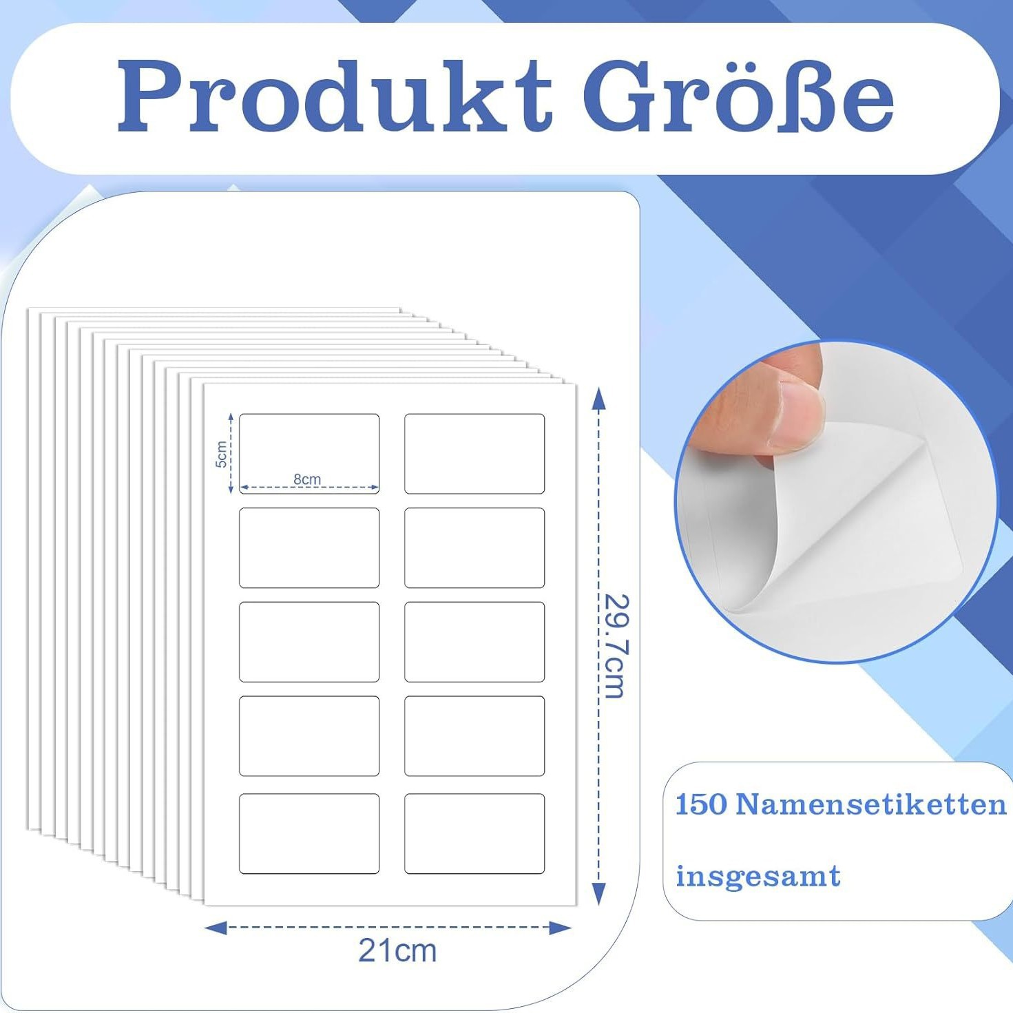 20/80 fogli di carta adesiva A - Home Office Organization recensione e prezzo
