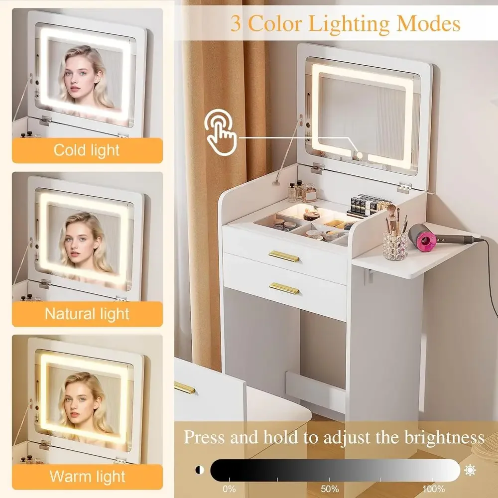 Tavolo da Trucco Compatto con  - Desk Drawer Small recensione e prezzo
