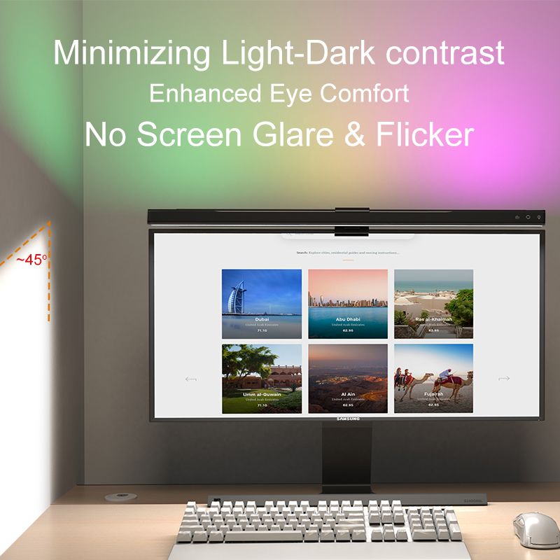 Lampada RGB 60/80cm per Monito - Home Office Gadgets recensione e prezzo