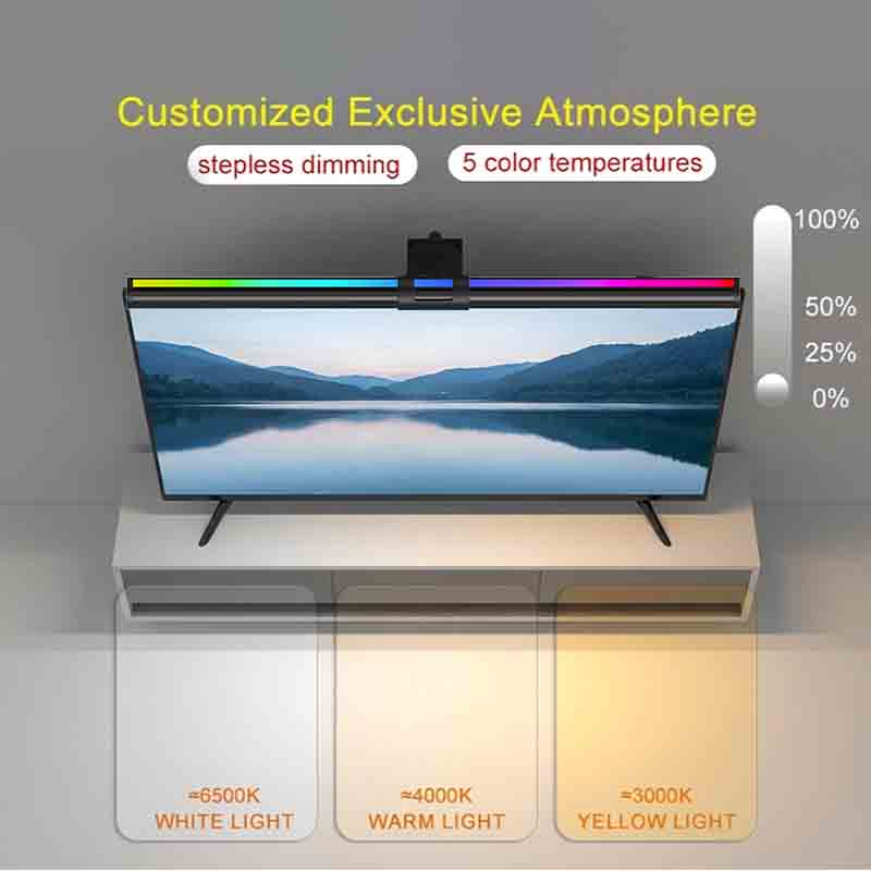 Lampada RGB 60/80cm per Monito - Home Office Gadgets recensione e prezzo
