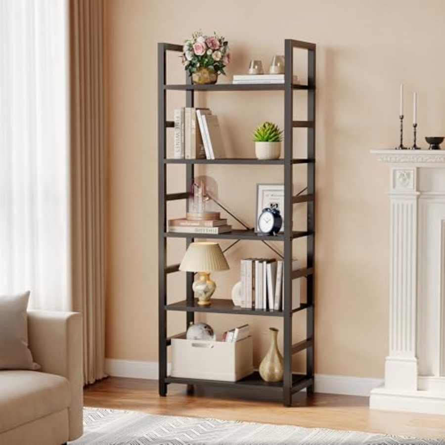 Libreria a 5 Ripiani, Scaffale - Home Office Bookshelves recensione e prezzo