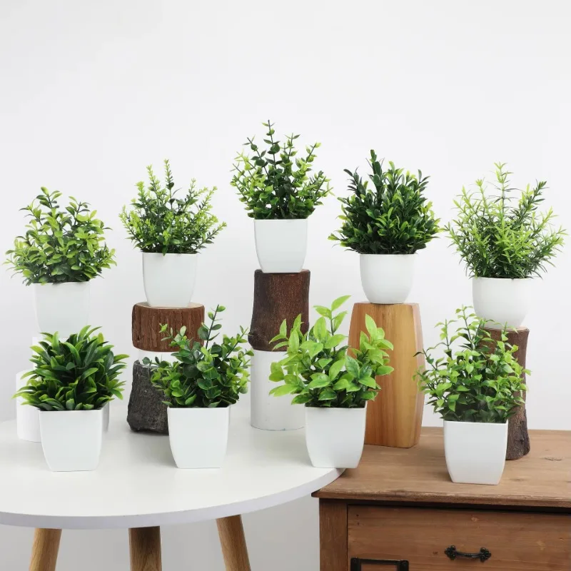 Mini piante artificiali in vas - Plant Desk Mini recensione e prezzo