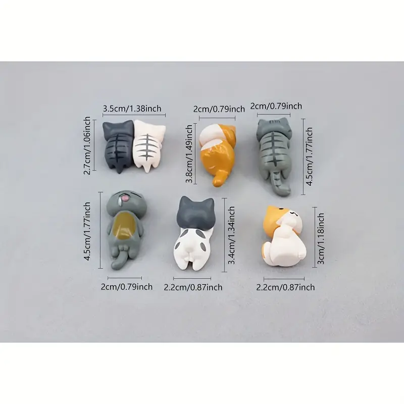 Set di 6 Statuette di Gatti in - Plant Desk Mini recensione e prezzo