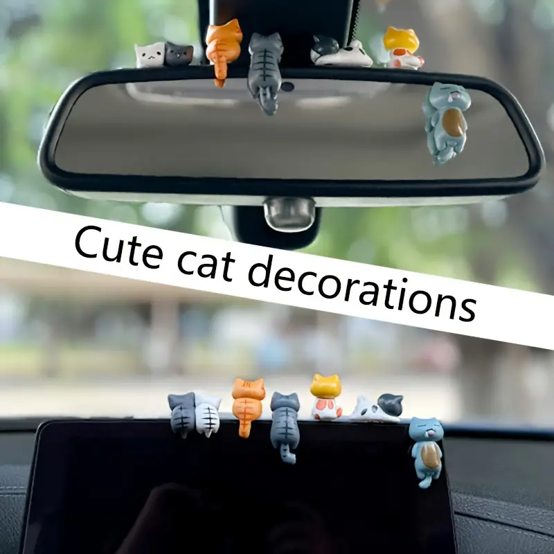 Set di 6 Statuette di Gatti in - Plant Desk Mini recensione e prezzo