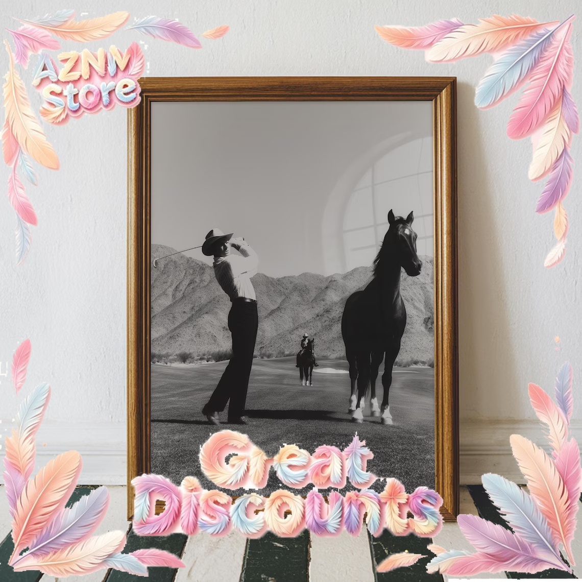 Poster Vintage da Golf 2026: S - Home Office Gif recensione e prezzo