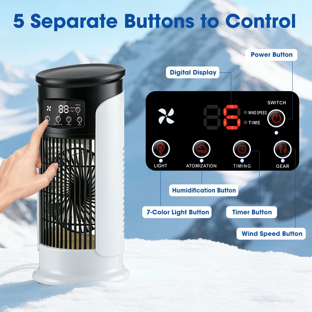 Ventilatore 3 in 1 per la casa - Home Office Gadgets recensione e prezzo