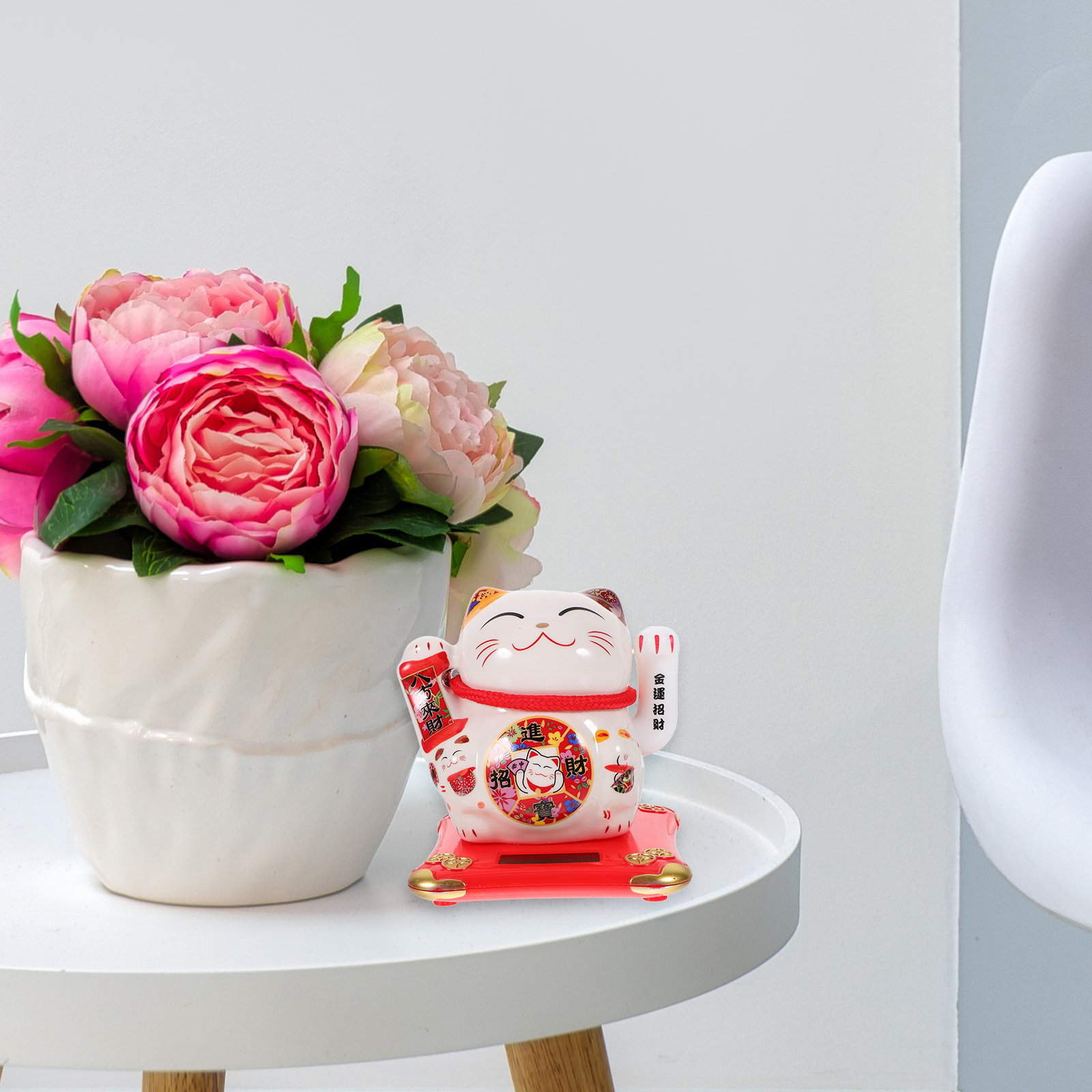 Ornamento Gatto Solare con Bra - Home Office Feng Shui recensione e prezzo